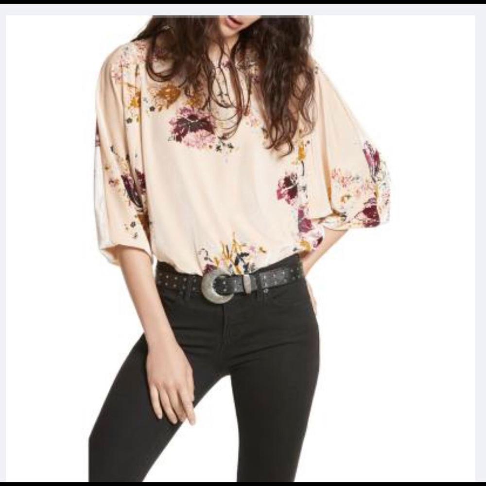 Free People Velvet Bodysuit